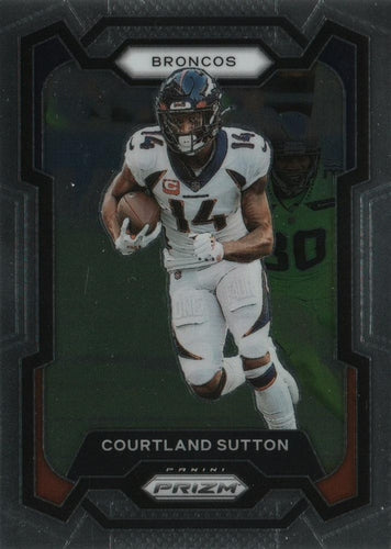 #85 Courtland Sutton - Denver Broncos - 2023 Panini Prizm Football