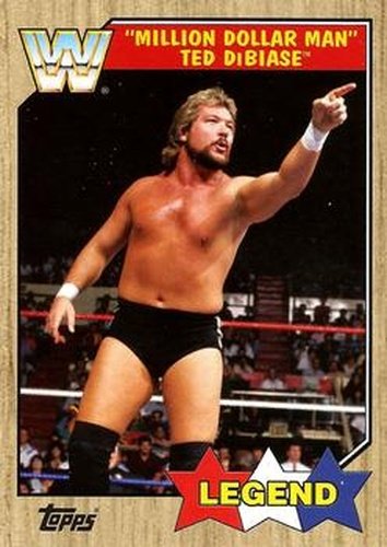 #85 "Million Dollar Man" Ted DiBiase - 2017 Topps WWE Heritage Wrestling