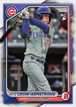 #85 Pete Crow-Armstrong - Chicago Cubs - 2024 Bowman Baseball