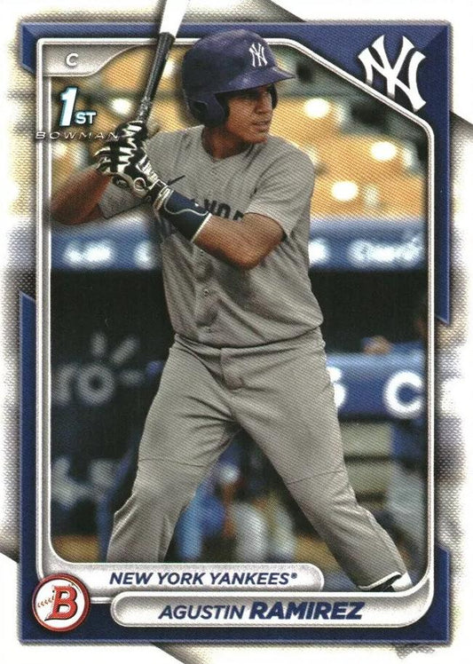 #BP-85 Agustin Ramirez - New York Yankees - 2024 Bowman - Prospects Baseball