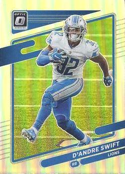 #85 D'Andre Swift - Detroit Lions - 2021 Donruss Optic - Holo Football
