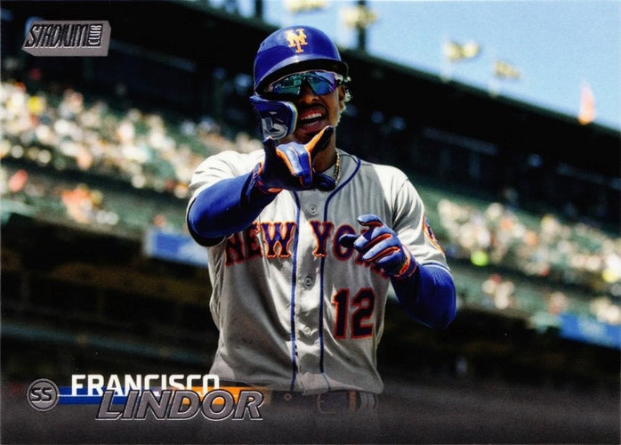 #85 Francisco Lindor - New York Mets - 2023 Stadium Club Baseball