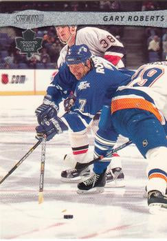 #85 Gary Roberts - Toronto Maple Leafs - 2001-02 Stadium Club Hockey