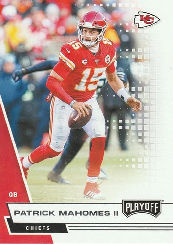 #85 Patrick Mahomes II - Kansas City Chiefs - 2020 Panini Playoff Football