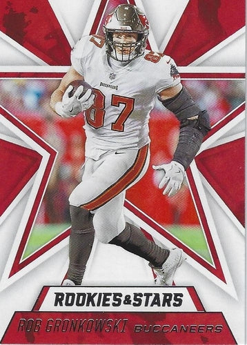 #85 Rob Gronkowski - Tampa Bay Buccaneers - 2020 Panini Rookies & Stars Football