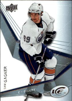 #85 Sam Gagner - Edmonton Oilers - 2008-09 Upper Deck Ice Hockey