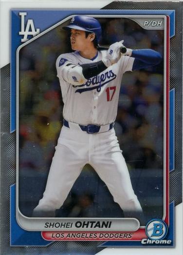 #85 Shohei Ohtani - Los Angeles Dodgers - 2024 Bowman Chrome Baseball