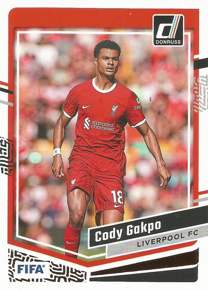 #85 Cody Gakpo - Liverpool - 2023-24 Donruss Soccer