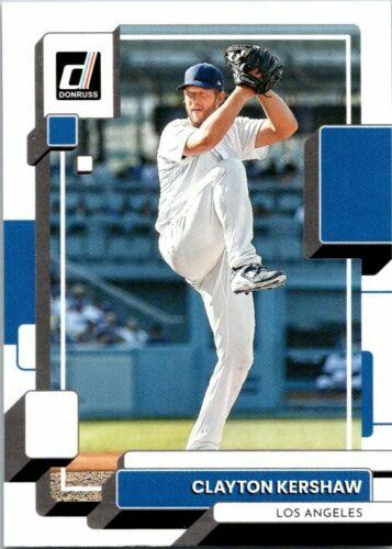 #85 Clayton Kershaw - Los Angeles Dodgers - 2022 Donruss Baseball