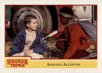 #85 Apology Accepted - 2018 Topps Stranger Things