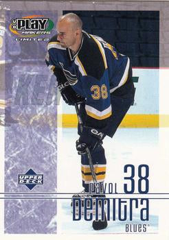 #85 Pavol Demitra - St. Louis Blues - 2001-02 Upper Deck Playmakers Hockey