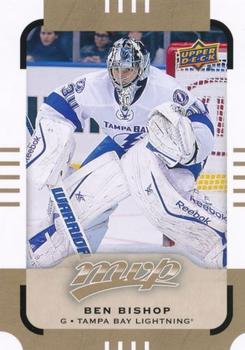 #85 Ben Bishop - Tampa Bay Lightning - 2015-16 Upper Deck MVP Hockey