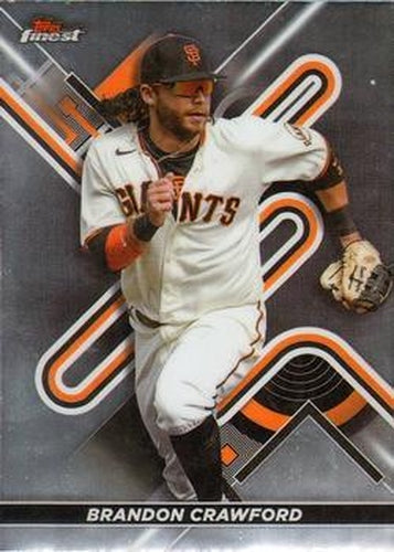 #85 Brandon Crawford - San Francisco Giants - 2022 Finest Baseball