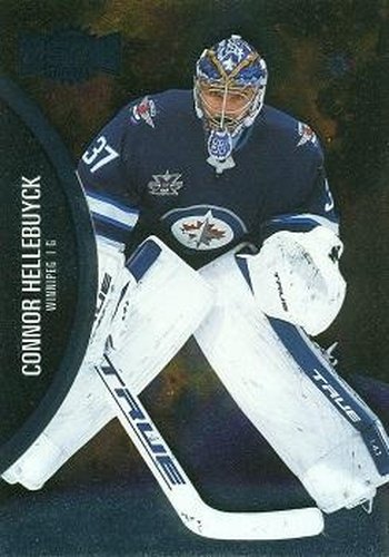 #85 Connor Hellebuyck - Winnipeg Jets - 2021-22 Skybox Metal Universe Hockey