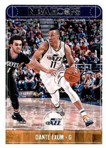 #85 Dante Exum - Utah Jazz - 2017-18 Hoops Basketball