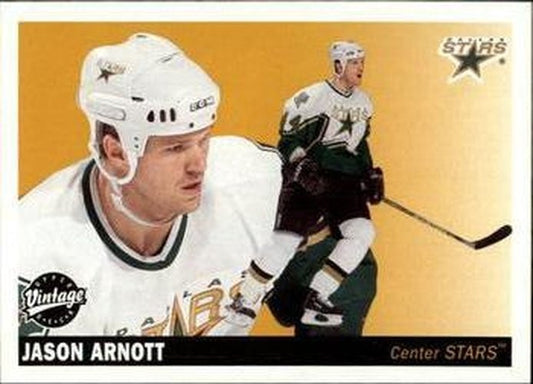 #85 Jason Arnott - Dallas Stars - 2002-03 Upper Deck Vintage Hockey