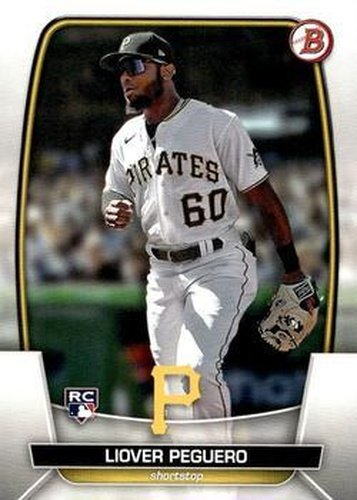 #85 Liover Peguero - Pittsburgh Pirates - 2023 Bowman Baseball