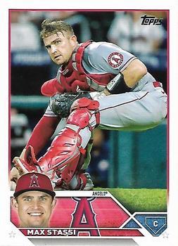 #85 Max Stassi - Los Angeles Angels - 2023 Topps Baseball