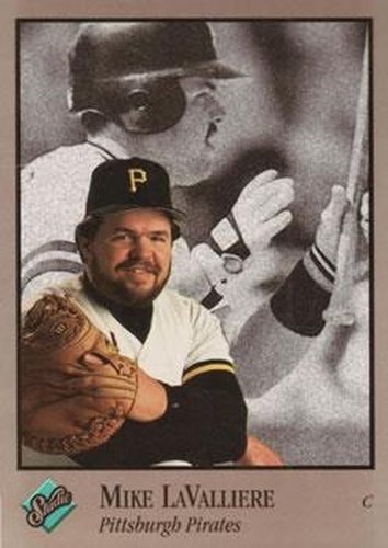 #85 Mike LaValliere - Pittsburgh Pirates - 1992 Studio Baseball