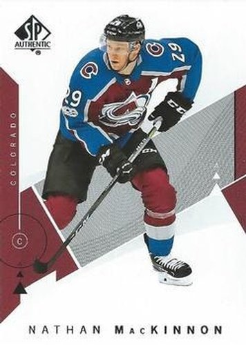 #85 Nathan MacKinnon - Colorado Avalanche - 2018-19 SP Authentic Hockey