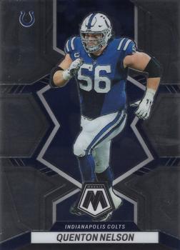 #85 Quenton Nelson - Indianapolis Colts - 2022 Panini Mosaic Football