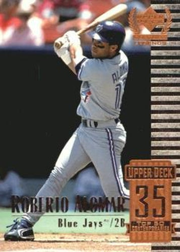 #85 Roberto Alomar - Toronto Blue Jays / Cleveland Indians - 1999 Upper Deck Century Legends Baseball