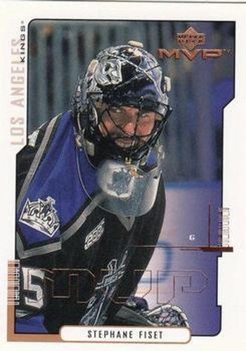 #85 Stephane Fiset - Los Angeles Kings - 2000-01 Upper Deck MVP Hockey