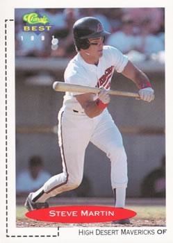 #85 Steve Martin - High Desert Mavericks - 1991 Classic Best Baseball