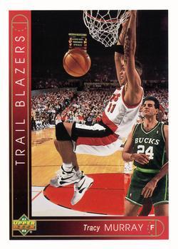 #85 Tracy Murray - Portland Trail Blazers - 1993-94 Upper Deck Basketball