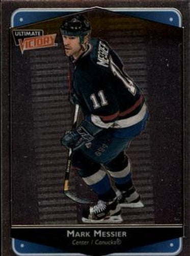 #85 Mark Messier - Vancouver Canucks - 1999-00 Upper Deck Ultimate Victory Hockey