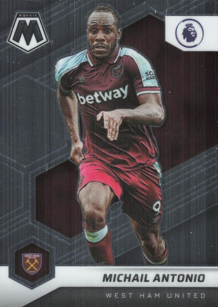 #85 Michail Antonio - West Ham United - 2021-22 Panini Mosaic Premier League Soccer