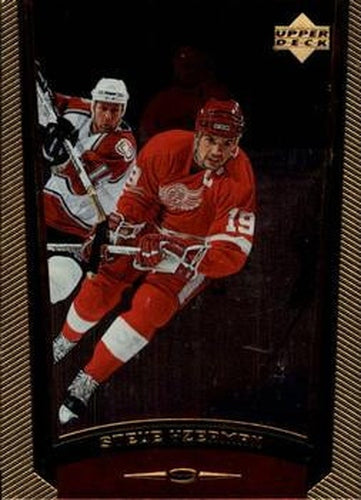 #85 Steve Yzerman - Detroit Red Wings - 1998-99 Upper Deck Gold Reserve Hockey