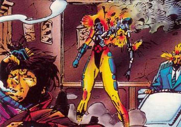 #85 Whoa! - 1991 Comic Images X-Men