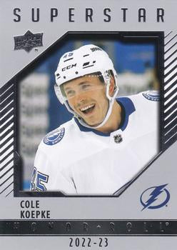 #HR85 Cole Koepke - Tampa Bay Lightning - 2022-23 Upper Deck - Honor Roll Hockey