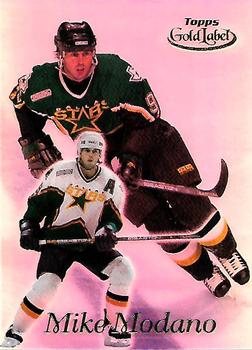 #85 Mike Modano - Dallas Stars - 1999-00 Topps Gold Label Hockey