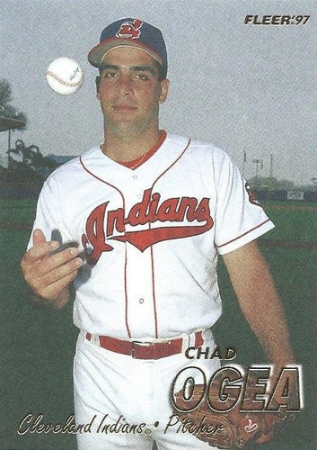 #85 Chad Ogea - Cleveland Indians - 1997 Fleer Baseball