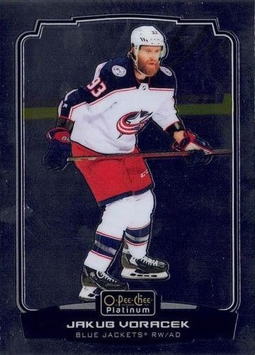 #85 Jakub Voracek - Columbus Blue Jackets - 2022-23 O-Pee-Chee Platinum Hockey