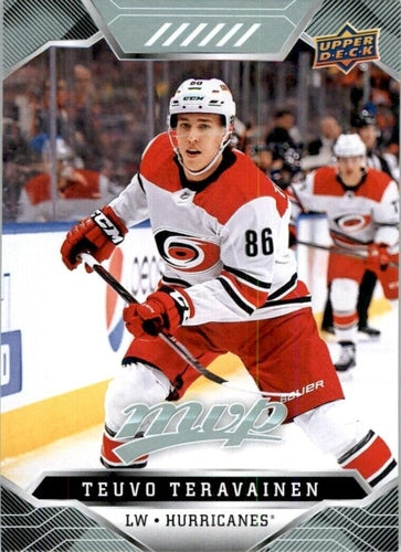 #85 Teuvo Teravainen - Carolina Hurricanes - 2019-20 Upper Deck MVP Hockey