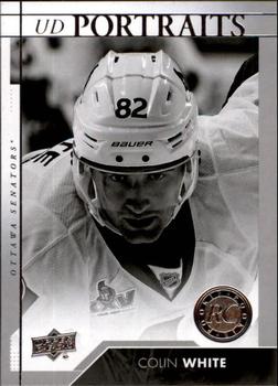 #P-85 Colin White - Ottawa Senators - 2017-18 Upper Deck - UD Portraits Hockey