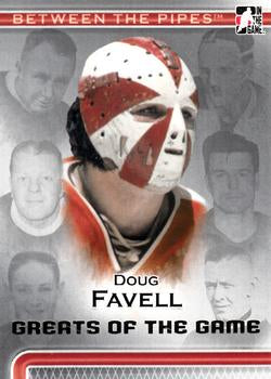 #85 Doug Favell - Philadelphia Flyers - 2006-07 In The Game Between The Pipes Hockey