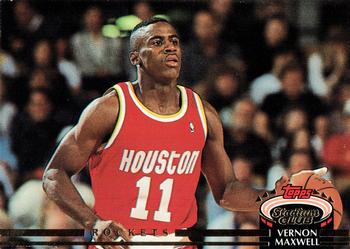 #85 Vernon Maxwell - Houston Rockets - 1992-93 Stadium Club Basketball