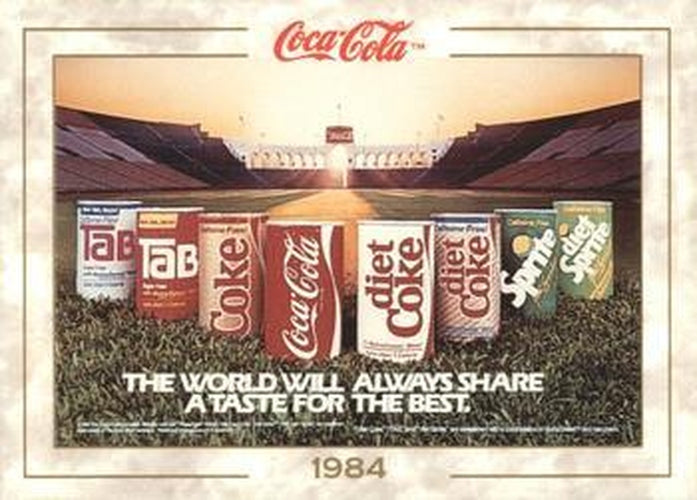 #85 A Taste for the Best - 1993 Collect-A-Card Coca-Cola Collection Series 1