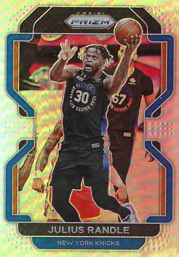 #85 Julius Randle - New York Knicks - 2021-22 Panini Prizm - Silver Basketball