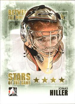 #85 Jonas Hiller - Anaheim Ducks - 2009-10 In The Game Between The Pipes Hockey