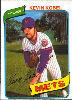 #106 Kevin Kobel - New York Mets - 1980 O-Pee-Chee Baseball