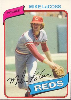 #111 Mike LaCoss - Cincinnati Reds - 1980 O-Pee-Chee Baseball