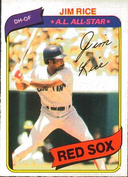 #112 Jim Rice - Boston Red Sox - 1980 O-Pee-Chee Baseball