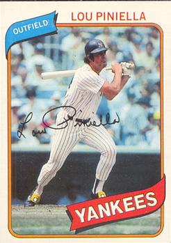 #120 Lou Piniella - New York Yankees - 1980 O-Pee-Chee Baseball