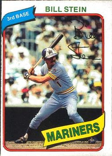 #121 Bill Stein - Seattle Mariners - 1980 O-Pee-Chee Baseball
