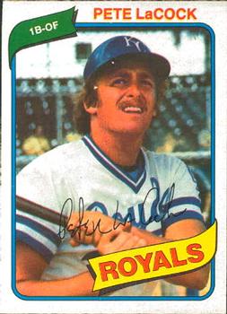 #202 Pete LaCock - Kansas City Royals - 1980 O-Pee-Chee Baseball